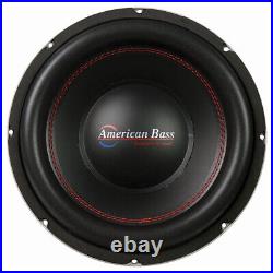 American Bass TITAN-1044 10 Inch 1600W Dual 4 Ohm Car Audio Subwoofer TITAN