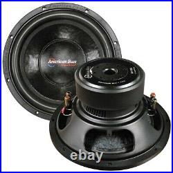 American Bass XD-1222 12 Inch 1000W Dual 2 Ohm Subwoofer Car Audio 12 Sub D2