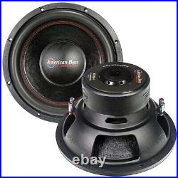 American Bass XD-1244 12 Inch 1000W Dual 4 Ohm Car Audio 12 Subwoofer XD 12