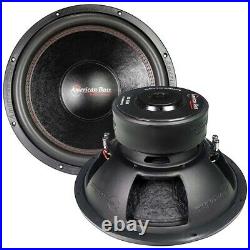 American Bass XD-1544 15 Inch 2000W Dual 4 Ohm Subwoofer Car Audio 15 Sub D4