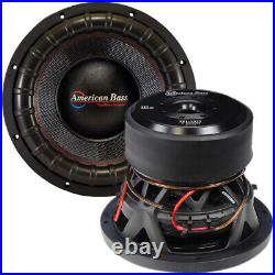 American Bass XFL-1022 10 Inch 3000W Dual 2 Ohm Car Audio Subwoofer XFL 10