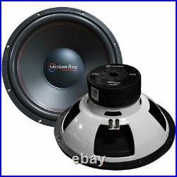 American Bass XO-1544 15 Inch 1000W Dual 4 Ohm Subwoofer Car Audio 15 Sub D4