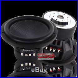 American Bass XR12 12 Inch Dual 4 Ohm 1200w RMS DVC Subwoofer
