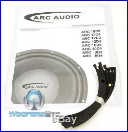 Arc10d4v3 Arc Audio 10 Car Sub 500w Dual 4-ohm Bass Subwoofer Speaker New