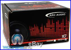 Arc Audio Black 10d4 10 Sub 400w Rms Dual 4-ohm Car Subwoofer Bass Speaker New