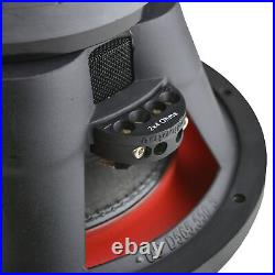 AudioPipe Dual 4 Ohm 12 inch 2,200 Watt Car Speaker Subwoofer, Black (Used)