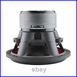 AudioPipe TXX-BDC4-12 Dual 4 Ohm 12 inch 2,200 Watt Car Speaker Subwoofer, Black