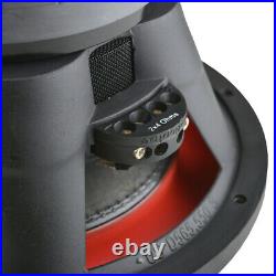 AudioPipe TXX-BDC4-12 Dual 4 Ohm 12 inch 2,200 Watt Car Speaker Subwoofer, Black