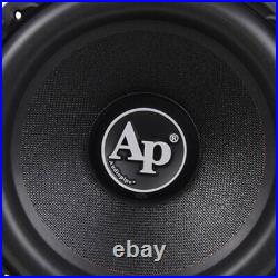Audiopipe 12 Inch 1800W Car Audio DVC Dual 4 Ohm High Power Subwoofer (Open Box)