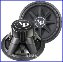 Audiopipe TS-PX-1550 15 Inch 1000W DVC 4 Ohm Car Audio Subwoofer TSPX1550