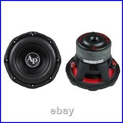 Audiopipe TXX-BD3-10 1400W 10 Inch Dual 4 Ohm Car Audio Subwoofers (2 Pack)