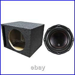 Audiopipe TXX-BDC1-12 12 Inch 1200W DVC 4 Ohm Car Audio Subwoofer + Ported Box