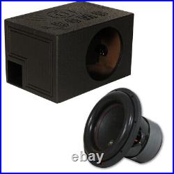 Audiopipe Txx-bdc4-12d2 12 Inch Dual 2-ohm Car Subwoofer + Qbomb Single 12 Box