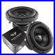 Black Diamond 8 Inch 400 Watts 4 Ohm DVC Bass Car Audio Subwoofer Pair DIA-8D4