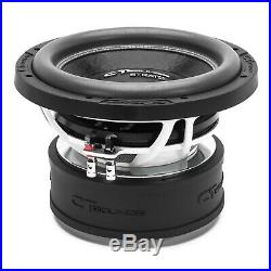 CT Sounds Car 10 Inch Subwoofer Strato 10 Dual 1 Ohm D1 Audio 1200w RMS Sub