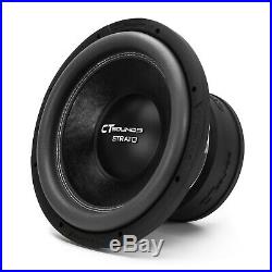CT Sounds Car 12 Inch Subwoofer Strato 12 Dual 2 Ohm D2 Audio 1200w RMS Sub