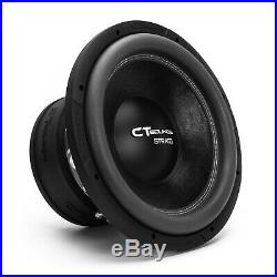 CT Sounds Car 12 Inch Subwoofer Strato 12 Dual 2 Ohm D2 Audio 1200w RMS Sub