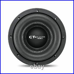 CT Sounds MESO-8-D4 1600 Watts Max 8 Inch Car Subwoofer Dual 4 Ohm