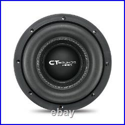 CT Sounds Meso 8 Inch Car Subwoofer 1600 Watts MAX Dual 2 Ohm Audio D2 Sub