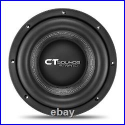 CT Sounds Strato 10 Dual 4 Ohm Car 10 Inch Subwoofer D4 1250w Watts RMS Audio