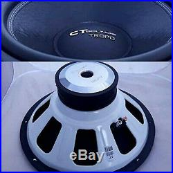 CT Sounds Tropo 18 Inch Car Audio Subwoofer 600w RMS Dual 4 Ohm 18 Inch D4 Ohm