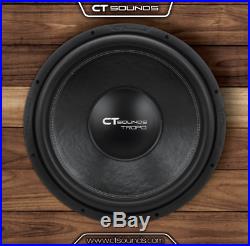 CT Sounds Tropo 18 Inch D2 600 Watt RMS 18 In Dual 2 Ohm Car Subwoofer Audio Sub