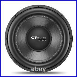 CT Sounds Tropo 18 Inch D4 650 Watt RMS 18 In Dual 4 Ohm Car Subwoofer Audio Sub