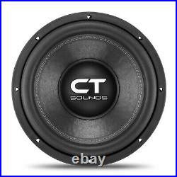 CT Sounds Tropo XL 12 Inch 1000 Watts RMS Dual 4 Ohm Sub Car Audio D4 Subwoofer