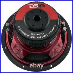 Car Audio Subwoofer 12 Inch 900w Watt 4Ohm DVC Dual Voice Coil DS18 GEN-X124D