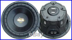 Car Subwoofer Sub Max Pro Amp 15 Inch Dual 4 Ohm 2000 Watts High Quality Sound