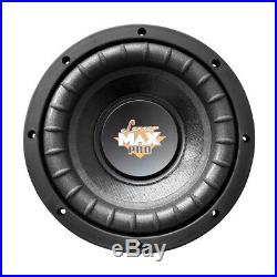 Car Subwoofer Sub Max Pro Amp 15 Inch Dual 4 Ohm 2000 Watts High Quality Sound
