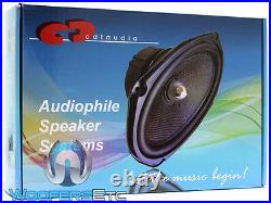 Cdt Audio Cl-69s. 2 Slim 6x9 180w Rms 2-ohm Carbon Fiber Subwoofers Speakers