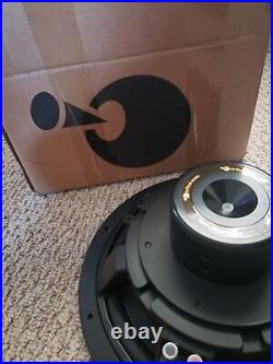 Critical Mass 12 inch shallow neo subwoofer 1200 rms 2ohm dvc