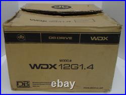 DB Drive 12G1.4 WDX G1 Series 12 Inch 1000W RMS / 2000W MAX 4-Ohm DVC Subwoofer