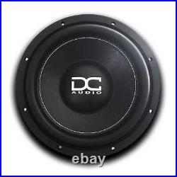 DC AUDIO Sub, 600W 12 Inch Level 1 Series M4 D4 Version Dual 4-Ohm Car Subwoofer