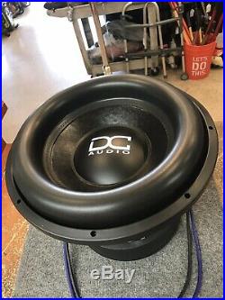 DC Audio Lv6 Elite 15 D1 15 9000w Dual 1-ohm Subwoofer Bass Speaker Woofer New