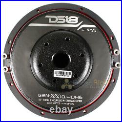 DS18 10 Subwoofer Dual 4 Ohm 1400 Watts Max High Excursion Sub GEN-XX10.4DHE