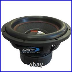 DS18 EXL-XXB15.2D 15 Car Subwoofer 4000W Max Dual 2 Ohm 15 inch Competition Sub