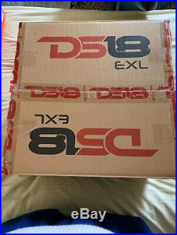 DS18 EXL-XXB15.4D 15 Car Subwoofer 4000W Max Dual 4 Ohm 15 inch Competition Sub