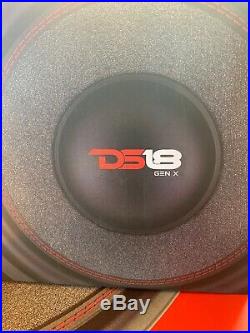 DS18 GEN-X154D 15 Inch Car Subwoofer 1000W Max Dual 4 Ohm Bass Speaker Sub