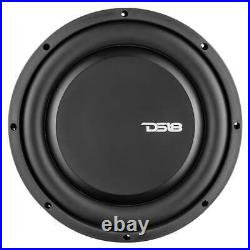DS18 PSW10.4D 10 Shallow Subwoofer 1000 Watts Water Resistant Dual Voice Coil
