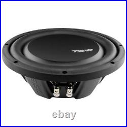 DS18 PSW10.4D 10 Shallow Subwoofer 1000 Watts Water Resistant Dual Voice Coil