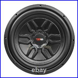 DS18 SLC-MD12.4D 12 Inch Subwoofers 1000 Watts Max Power Dual 4 Ohm Sub 2 Pack