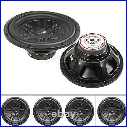 DS18 SLC-MD12.4D 12 Inch Subwoofers 1000 Watts Max Power Dual 4 Ohm Sub 4 Pack