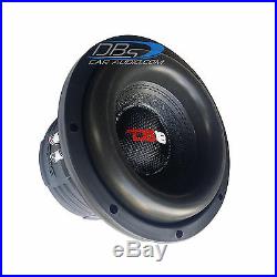 DS18 Z8 8 Subwoofer 900 Watt Max Dual 4 ohm 8-inch Car Bass Sub Woofer Speaker