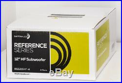 Dayton Audio RSS315HF-4 12 inch Reference HF Subwoofer Driver Speaker 4 Ohm