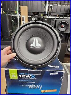 EXCELLENT CONDITION? JL AUDIO 12WX-4 Ohm 12 INCH Subwoofer? FULLY TESTED