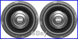 Earthquake Sound SWS-6.5X 6.5-inch Shallow Woofer System Subwoofers, 4-Ohm, Pair