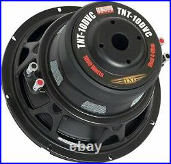 Earthquake Sound TNT-10DVC 10-inch Subwoofer with Dual 4-ohm Voice Coil