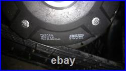 Eclipse SW6200 old school vintage 10 inch subwoofer 4+4 ohms zdc01606 AS IS